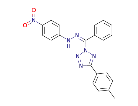 phenyl 5-(p-tolyl)tetrazol-2-yl ketone p-nitrophenylhydrazone
