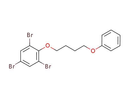 Molecular Structure of 959685-15-5 (1,3,5-tribromo-2-phenoxybutoxybenzene)