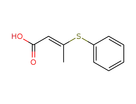(2E)-3-(phenylthio)but-2-enoic acid