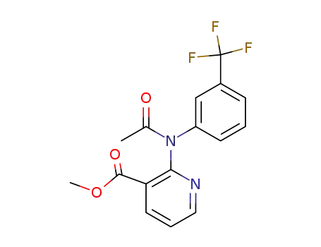2-[Acetyl-(3-trifluoromethyl-phenyl)-amino]-nicotinic acid methyl ester