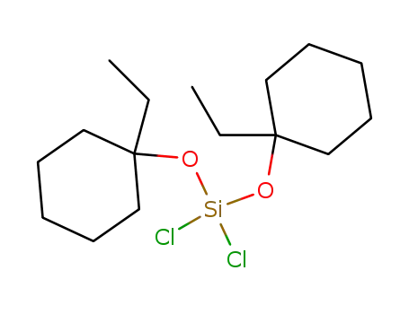 Molecular Structure of 858235-07-1 ((Och-1-et)2SiCl<sub>2</sub>)