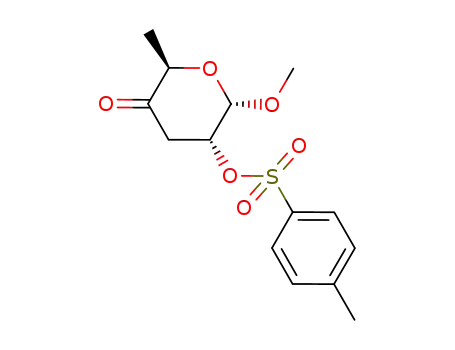methyl 3,6-dideoxy-2-O-p-tolylsulfonyl-α-D-erythro-hexopyranosid-4-ulose