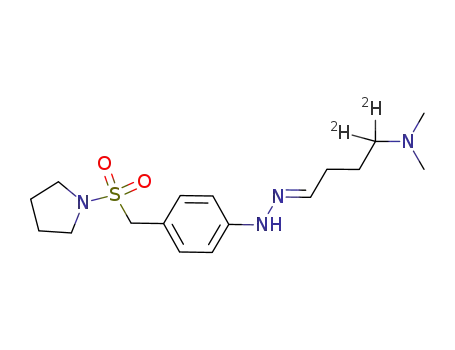 d2-4-[2-[4-(dimethylamino)butylidene]hydrazinyl]-benzylsulfonylpyrrolidine