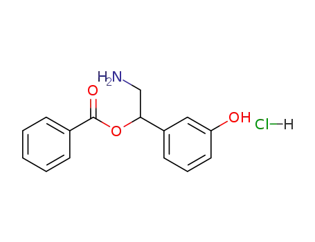 2-(3-Hydroxyphenyl)-2-benzoyloxyethylamine hydrochloride