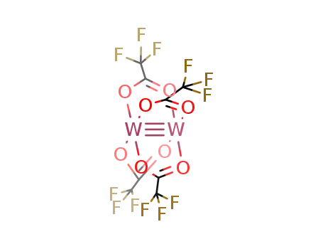 Molecular Structure of 77479-85-7 (Tungsten,tetrakis[m-(trifluoroacetato-O:O')]di-, (W-W)(9CI))