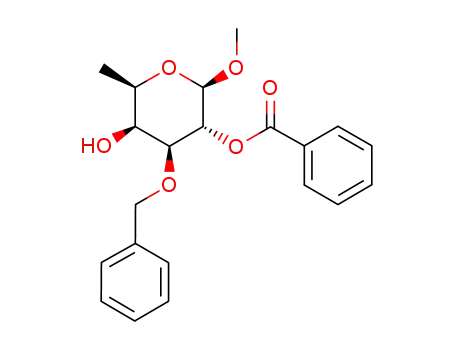 methyl 2-O-benzoyl-3-O-benzyl-β-D-fucopyranoside
