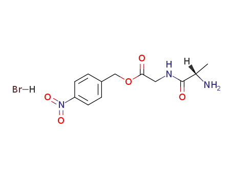Glycine, N-L-alanyl-, (4-nitrophenyl)methyl ester, monohydrobromide