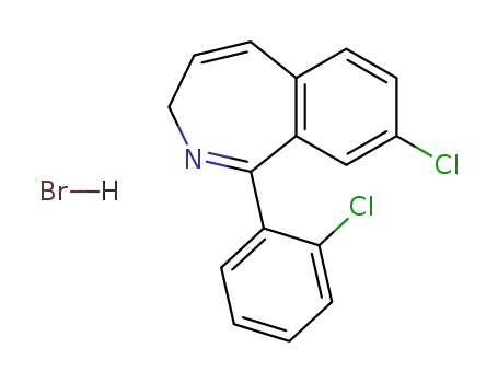 8-chloro-1-(2-chlorophenyl)-3H-2-benzazepine hydrobromide