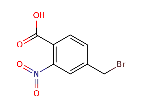 Molecular Structure of 100466-27-1 (4-CARBOXY-3-NITROBENZYLBROMIDE)