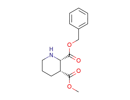 benzyl cis-3-(methoxycarbonyl)pipecolate