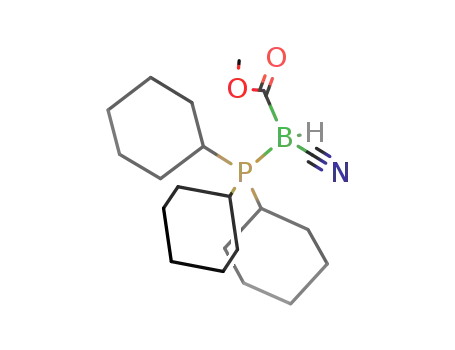 (C<sub>6</sub>H<sub>11</sub>)3PBH(CN)CO<sub>2</sub>CH<sub>3</sub>
