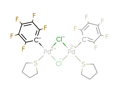 [Pd(μ-Cl)(C6F5)(tetrahydrothiophene)]2
