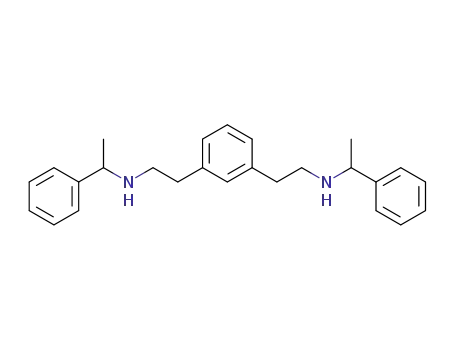 Molecular Structure of 129372-43-6 (1,3-bis<2-(1-phenethylamino)ethyl>benzene)