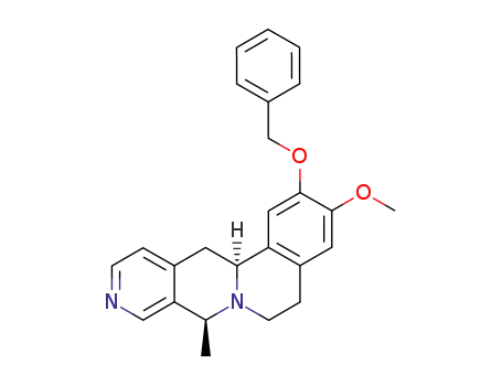 (8S*,13aS*)-2-benzyloxy-5,6,13,13a-tetrahydro-3-methoxy-8-methyl-8H-isoquino<2,1-b><2,7>naphthyridine