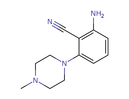 2-Amino-6-(4-methyl-1-piperazinyl)benzonitrile