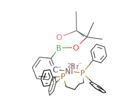 [NiBr(o-C<sub>6</sub>H<sub>4</sub>B(pinacolate))(1,2-bis(diphenylphosphino)butane)]