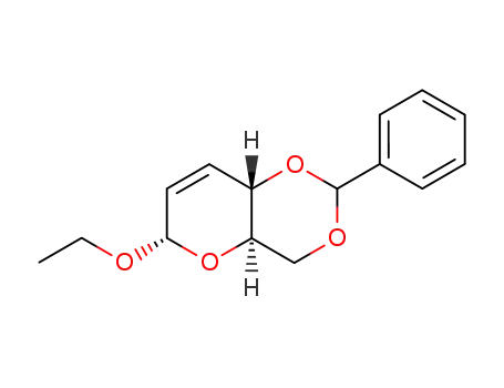 Ethyl 4,6-O-benzylidene-2,3-dideoxy-α-D-erythro-hex-2-enopyranoside