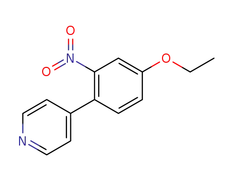 4-(4-Ethoxy-2-nitro-phenyl)-pyridine