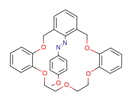 21-(4'-METHOXYPHENYLAZO)-1,4,7,14,23-PENTAOXA(7.2.2)ORTHOMETAORTHOBENZENOPHANE