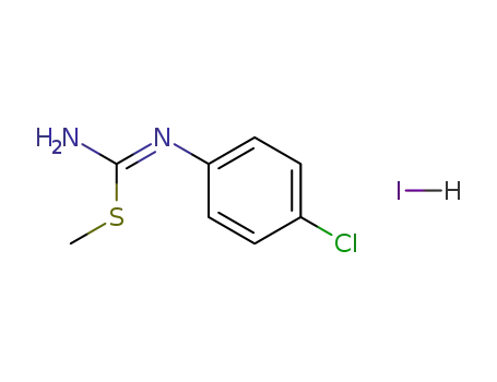 Methyl N'-(4-chlorophenyl)carbamimidothioate hydroiodide