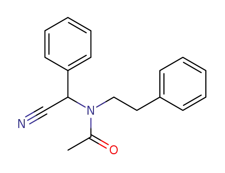 N-(2-Phenethyl)-N-(α-cyanobenzyl)acetamide