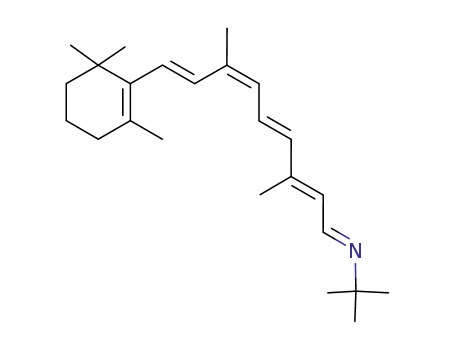 tert-Butyl-[(2E,4E,6Z,8E)-3,7-dimethyl-9-(2,6,6-trimethyl-cyclohex-1-enyl)-nona-2,4,6,8-tetraen-(E)-ylidene]-amine