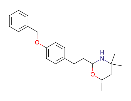 2-(2-p-benzyloxyphenylethyl)-4,4,6-trimethylperhydro-1,3-oxazine
