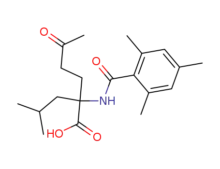 N-Mesitoyl-α-(3-oxobutyl)leucin