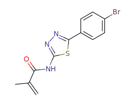 N-[5-(4-Bromo-phenyl)-[1,3,4]thiadiazol-2-yl]-2-methyl-acrylamide