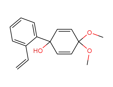 2,5-Cyclohexadien-1-ol, 1-(2-ethenylphenyl)-4,4-dimethoxy-