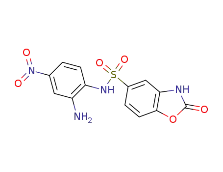 N-(2-アミノ-4-ニトロフェニル)-2,3-ジヒドロ-2-オキソ-5-ベンゾオキサゾールスルホンアミド
