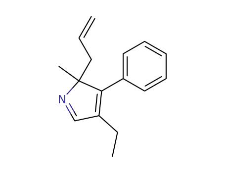 allyl-2 ethyl-4 methyl-2 phenyl-3 2H-pyrrole