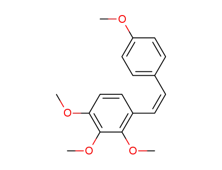 Benzene, 1,2,3-trimethoxy-4-[2-(4-methoxyphenyl)ethenyl]-, (Z)-