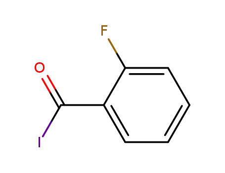 Molecular Structure of 79929-48-9 (2-Fluoro-benzoyl iodide)