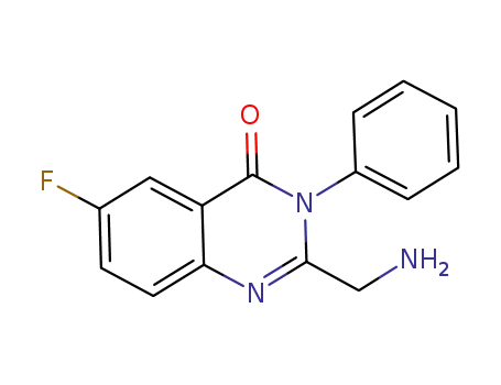 2-(aminomethyl)-6-fluoro-3-phenylquinazolin-4(3H)-one