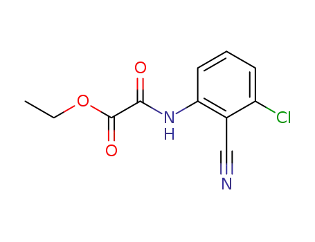N-(3-Chloro-2-cyano-phenyl)-oxalamic acid ethyl ester