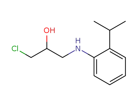 1-Chloro-3-(2-isopropyl-phenylamino)-propan-2-ol