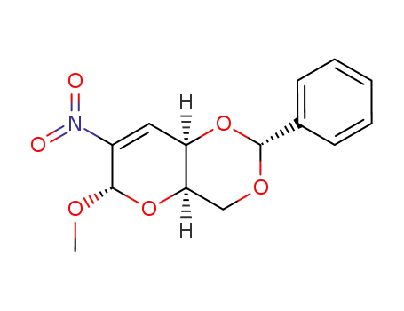 4,6-O-benzylidene-2,3-dideoxy-2-C-nitro-α-D-erythro-hex-2-enopyranoside