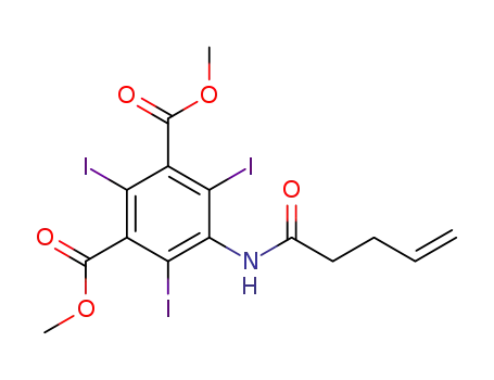 Dimethyl 2,4,6-triiodo-5-<(1-oxo-4-pentenoyl)amino>-1,3-benzenedicarboxylate