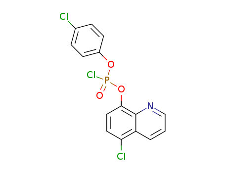 4-CHLOROPHENYL-5-CHLORO-8-QUINOLINYL PHOSPHOROCHLORIDATE