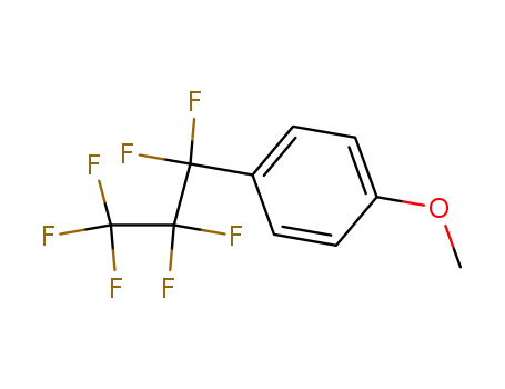 1-(Heptafluoropropyl)-4-methoxybenzene