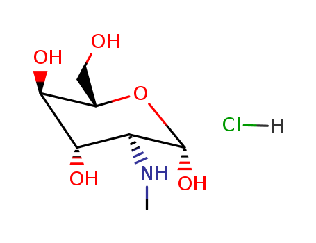 6-(hydroxymethyl)-3-methylamino-oxane-2,4,5-triol cas  7474-39-7