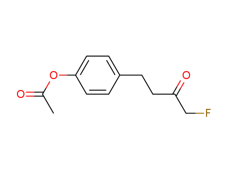 4-(4-fluoro-3-oxobutyl)phenyl acetate