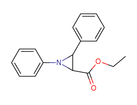 2-Aziridinecarboxylicacid, 1,3-diphenyl-, ethyl ester
