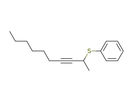 <(1-Methylnon-2-ynyl)thio>benzene