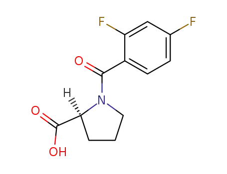 (S)-1-(2,4-Difluoro-benzoyl)-pyrrolidine-2-carboxylic acid