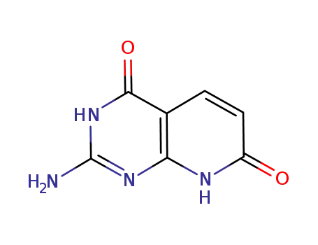 Molecular Structure of 945738-71-6 (Pyrido[2,3-d]pyrimidine-4,7(3H,8H)-dione, 2-amino-)