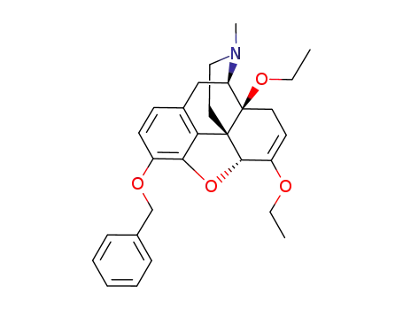 3-(benzyloxy)-6,7-didehydro-4,5α-epoxy-6,14-diethoxy-N-methylmorphinan