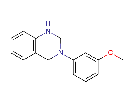 Molecular Structure of 127662-30-0 (3-(3-Methoxy-phenyl)-1,2,3,4-tetrahydro-quinazoline)