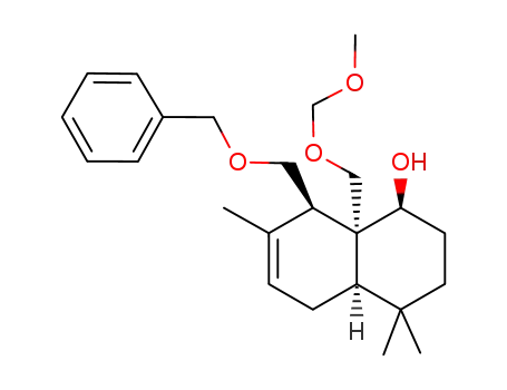 (1S,4aR,8R,8aS)-8-Benzyloxymethyl-8a-methoxymethoxymethyl-4,4,7-trimethyl-1,2,3,4,4a,5,8,8a-octahydro-naphthalen-1-ol